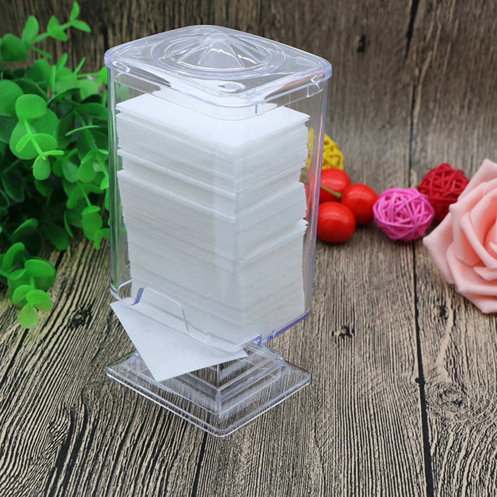 Коробка для ватных тампонов макияжа держатель бумажных салфеток удаления ногтей