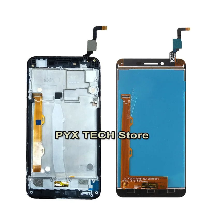 For Lenovo K5 A6020 A40 LCD Display Touch Screen Digitizer frame bezel Assembly black white gold | Мобильные телефоны и