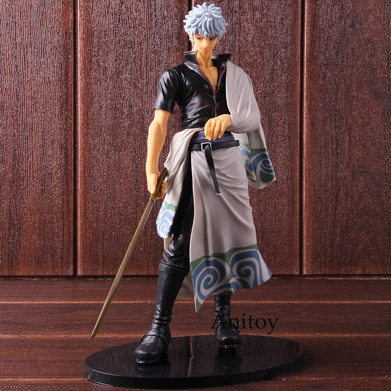 Banpresto Gintama Sakata Gintoki Master Stars Piece ПВХ Серебряная Душа фигурка Коллекционная модель игрушки