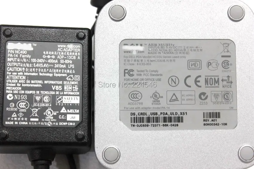 Оригинальная Подлинная зарядная USB подставка с блоком питания модели HD04U для Dell