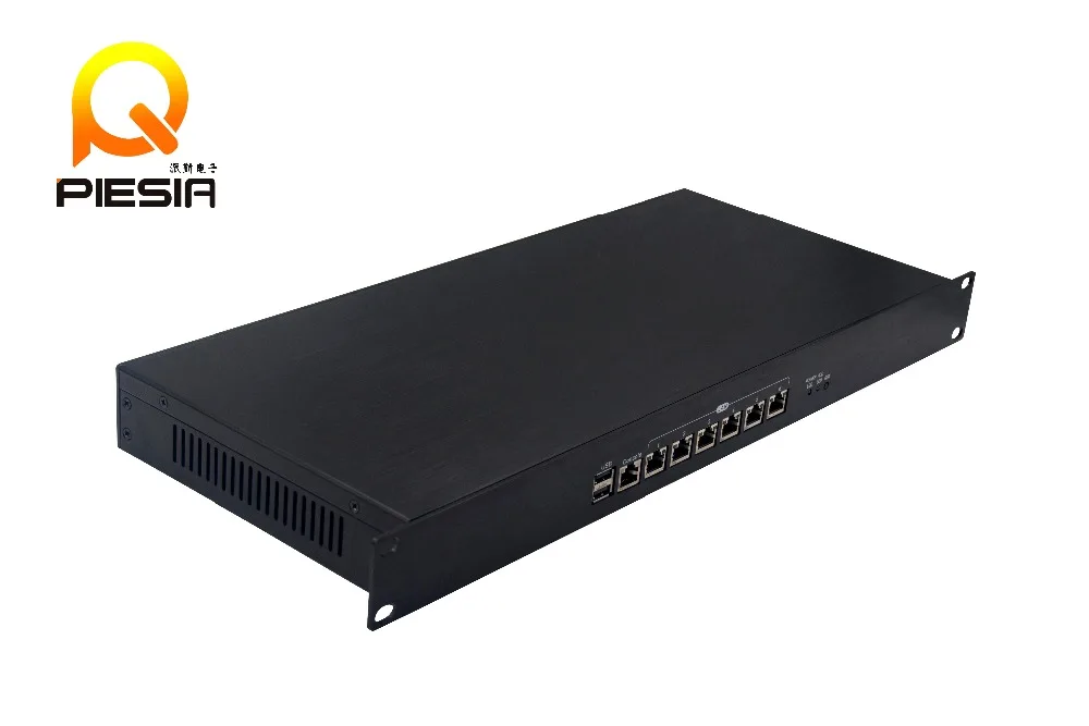 Мини ПК 6 Lan сервер устройство, брандмауэр устройство 1U Rackmount сервер, pfsense брандмауэр маршрутизатор Pfsense для интернет кафе