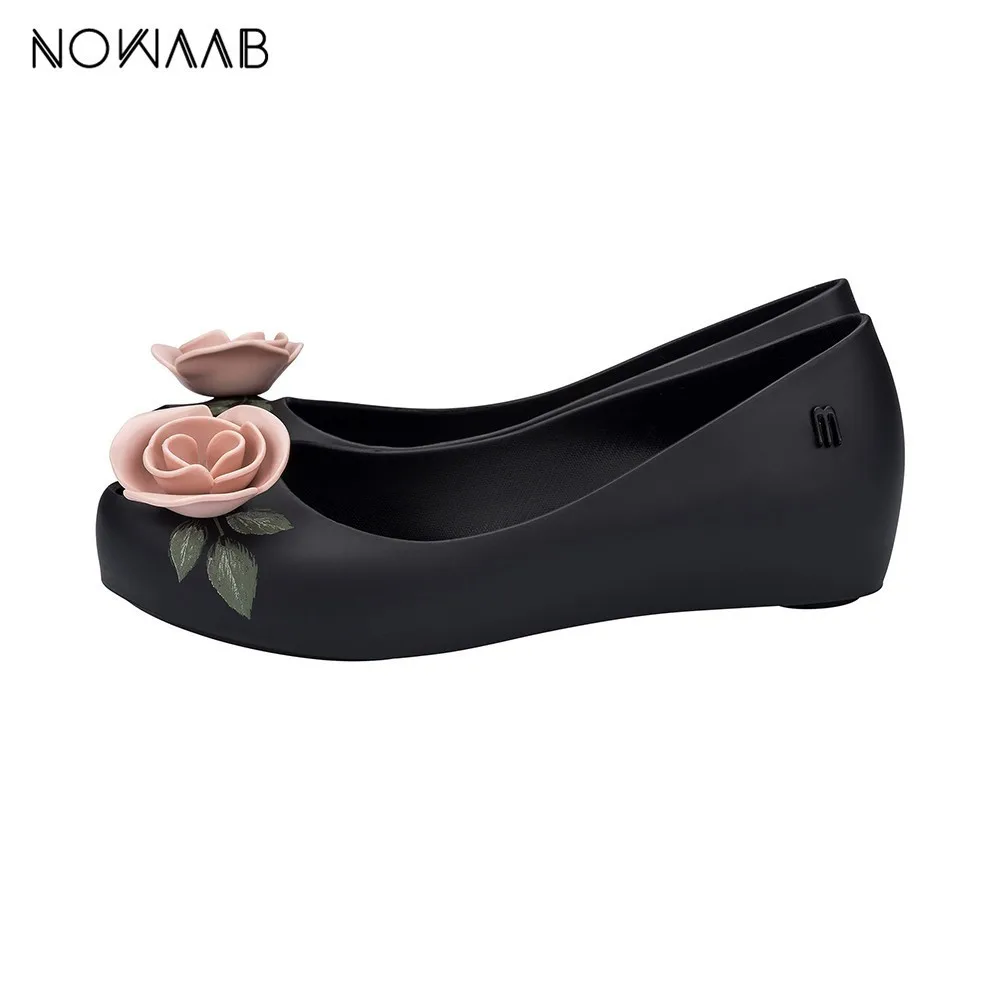Женские сандалии на плоской подошве Melissa Original Ultragirl Beauty And The Beast желеобразные