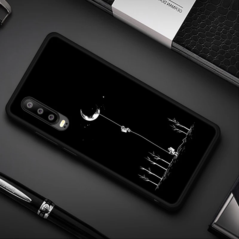 Матовый чехол для телефона huawei P30 P20 mate 20 10 Pro Lite для Honor 8X Max 8C 8A 10 9 Lite P Smart Plus чехол с сердечком