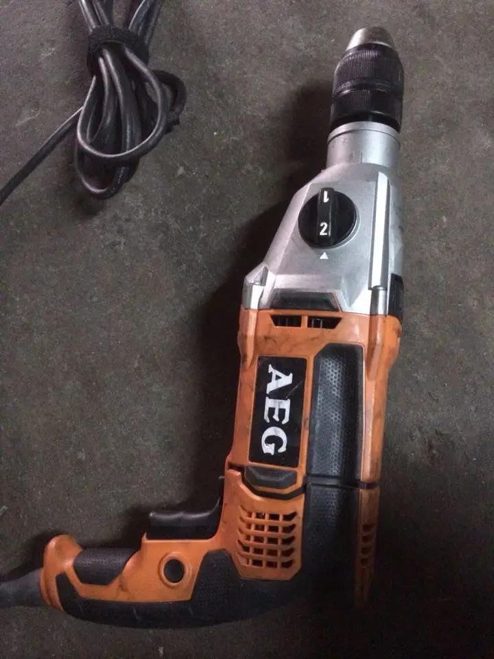 (Используется) Настоящий AEG/ Ricci 220V пистолет переменного тока/Ударная