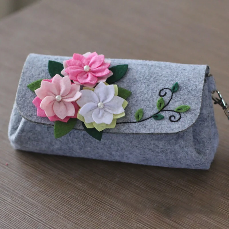 DIY посылка, тепловой воздушный шар, ветряные колокольчики, войлочный пакет, сделай сам, поделки ручной работы, ручная сумка, режущий войлочный материал