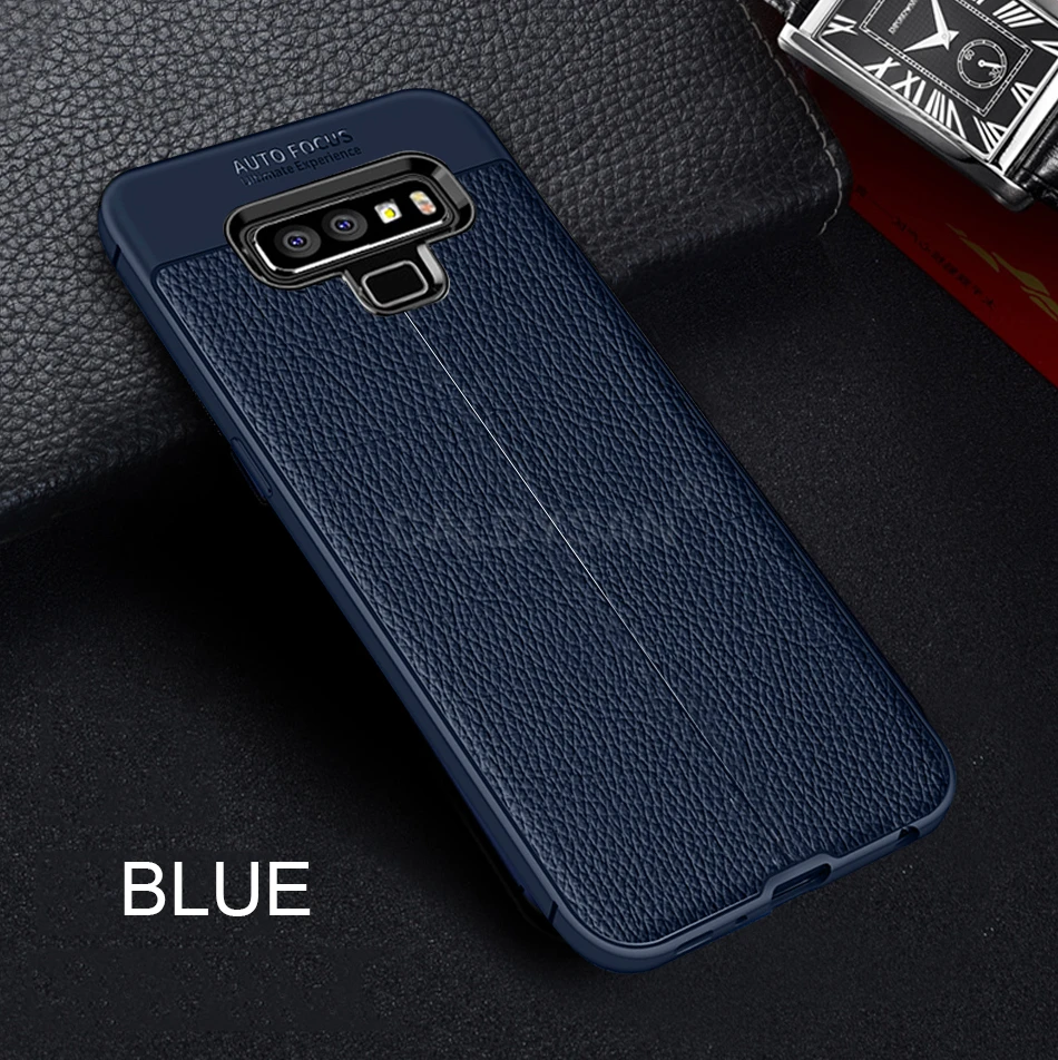 Ультратонкий Мягкий силиконовый кожаный чехол для samsung Galaxy Note 9 8 S8 S9 S10 PLus S10E полное покрытие для S7 Edge S8 Матовый ТПУ чехол