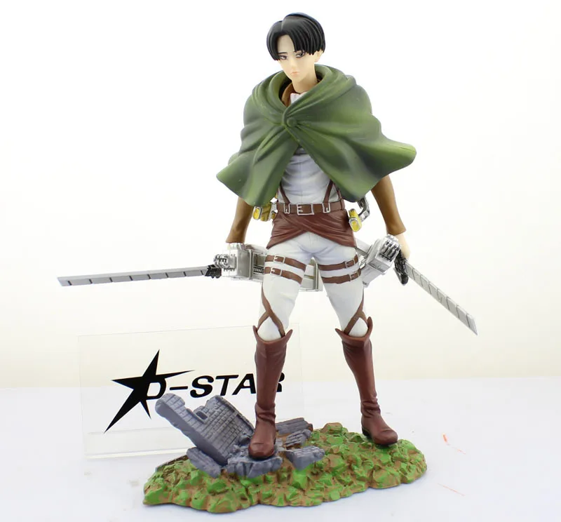 Бесплатная доставка 9 &quotатака на Титанов Shingeki no Kyojin Легион скаутов Levi 1/8 в коробке