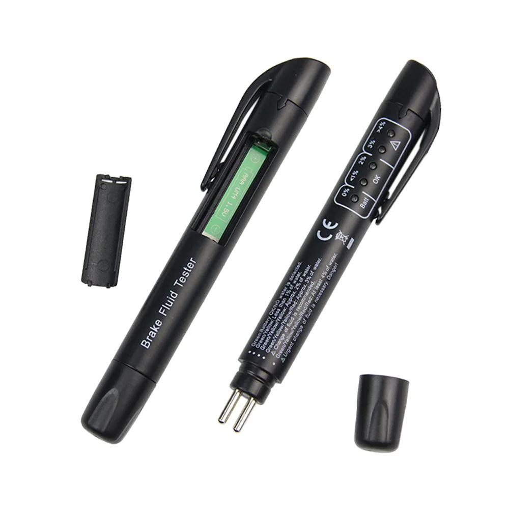 

Car Brake Fluid Tester Car Diagnostic Tools 5 Leds Brake Fluid Testing Accurate Oil Quality Digital Vehicle Auto Automotive Test