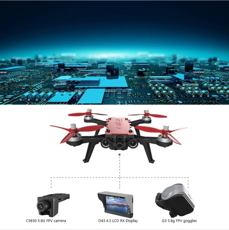 Новый бесщеточный 5 8G FPV Квадрокоптер с дистанционным управлением Drone B8PRO 2 4G 6 осей