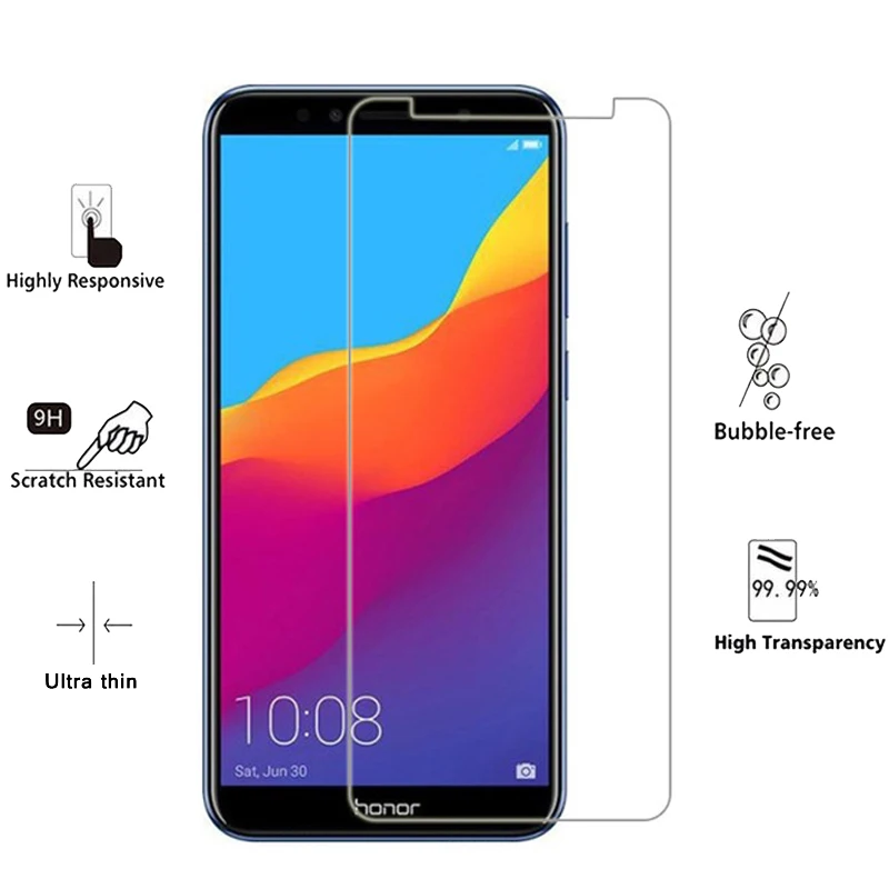 9H 2.5D Закаленное стекло для Huawei Honor 7A Pro AUM-L29 Защитное экрана DUA-L22 защитная пленка |