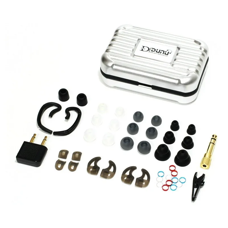 Наушники DUNU DN2000 Hi Fi тройные драйверы IEM Премиум гибридные 3 сторонние наушники