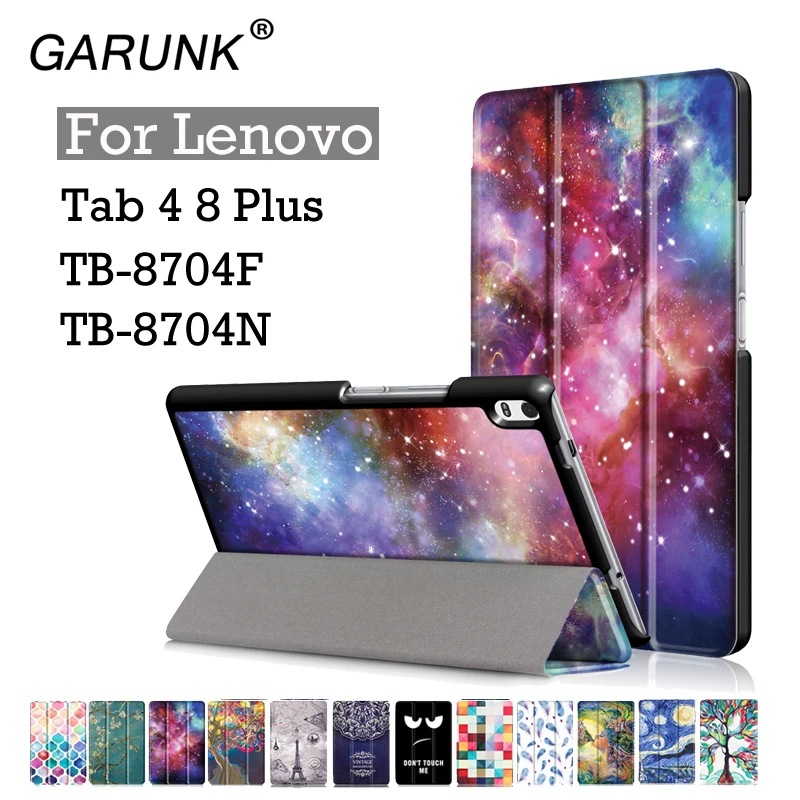 Чехол из искусственной кожи для Lenovo Tab 4 8 plus TB 8704 8704F 8704N планшетный ПК чехол inch