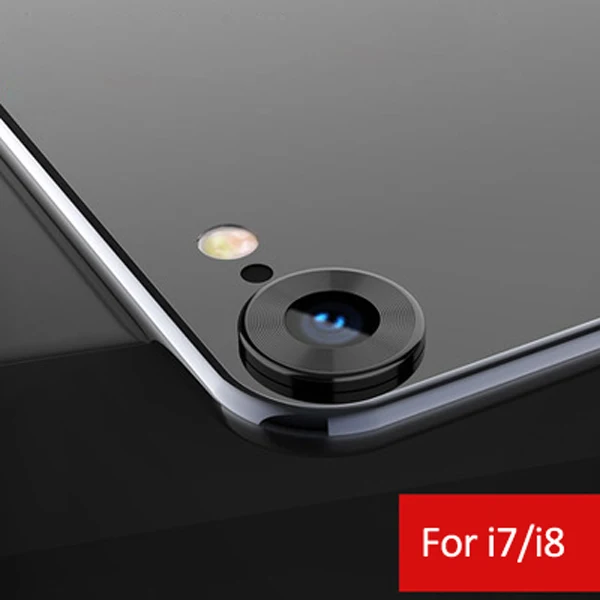 Металлическая защита объектива камеры для iPhone 7 8 Защита от царапин защитный