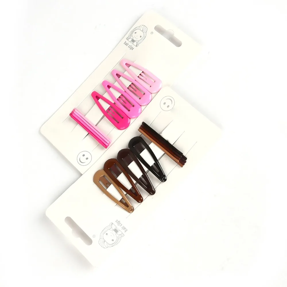 Девочка Цветной Металлический Милый Мини Заколки для Волос Милые Детские Заколки Декоративные Заколочки для Волос Маленькие Аксессуары для Волос 8шт/набор