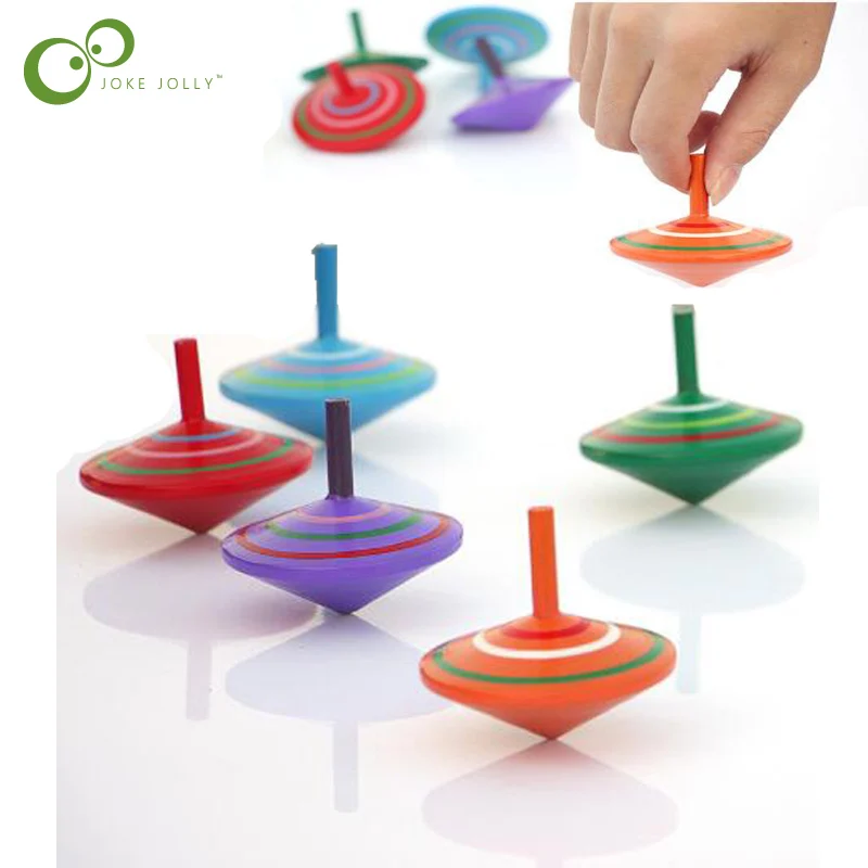 2 шт. детский деревянный гироскоп для снятия стресса|Волчки| |