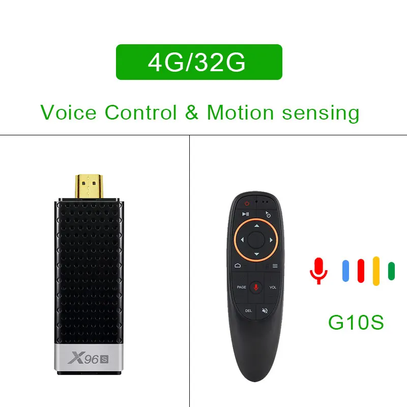 4G32G add G10s Новинка 2019X96 S android 8,1 ТВ-карта amlogic s905Y2 H.265 2,4/5G wifi BT4.2 ядро 64 бит cortex a53 PK x96 mi ni mi box tv box - Цвет: 4G32G add G10s