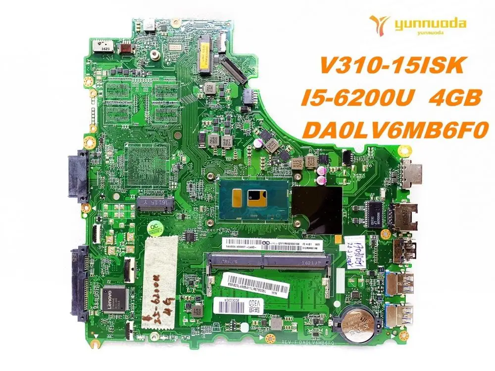 Для lenovo V310-15ISK Материнская плата ноутбука V310-15ISK I5-6200U 4 Гб DA0LV6MB6F0 испытанное хорошее