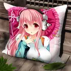 Новый квадратный чехол с аниме подушкой Dakimakura Super Sonico SPC96