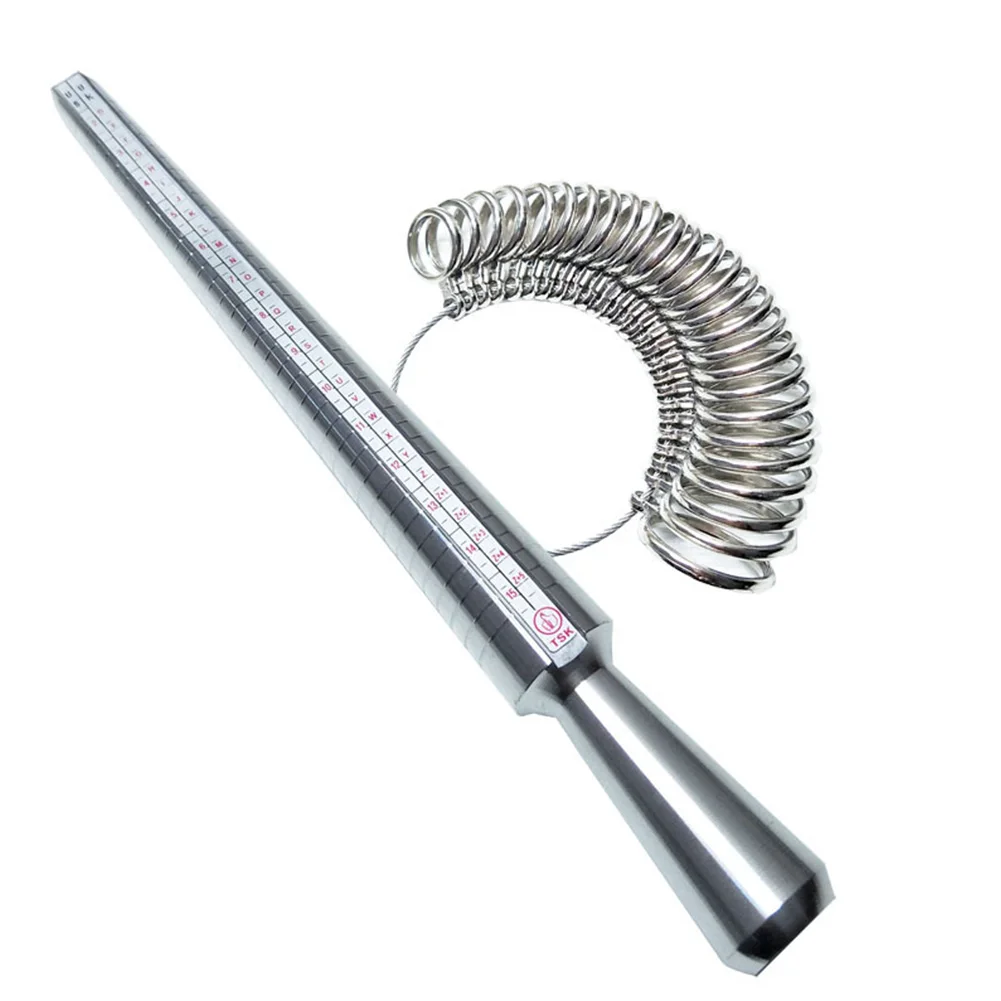 Шаблонное кольца Sizer набор размерная трубка Палец инструмент оправки дома