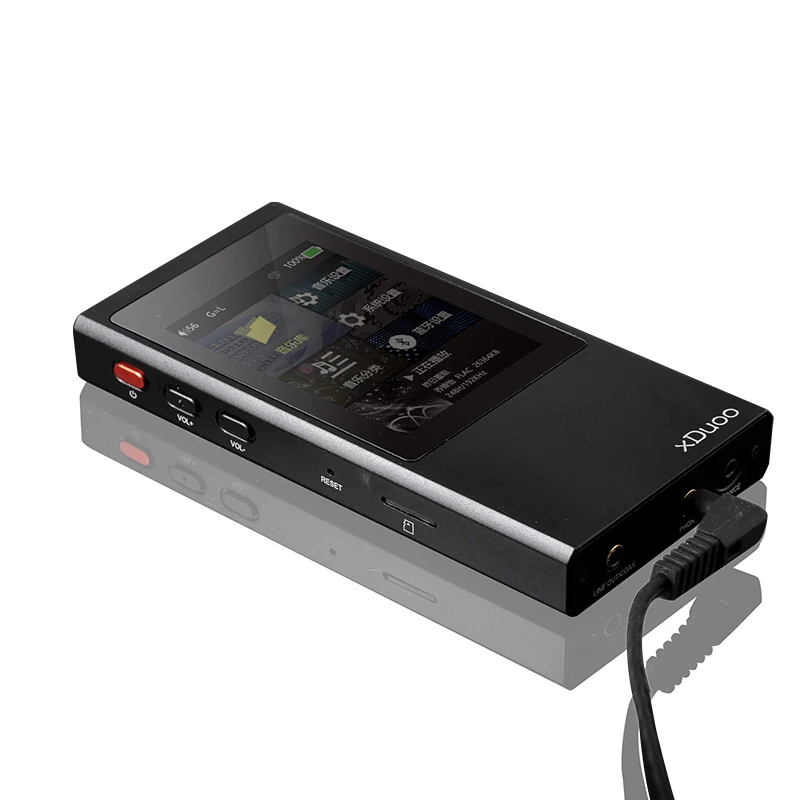 XDuoo X20 32 бит 384 кГц портативный музыкальный плеер без потерь Bluetooth 4,1 HiFi MP3 плеер Поддержка родного DSD 2,5 мм сбалансированный выход