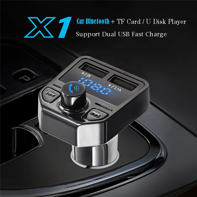 Франшизы автомобильный набор Handsfree Беспроводной Bluetooth FM передатчик ЖК дисплей MP3
