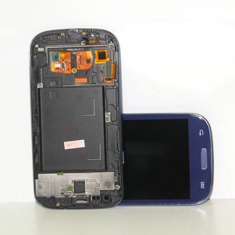ЖК-дисплей i9300 совместимый с Samsung Galaxy S III S3 сенсорный дигитайзер сменной рамкой |