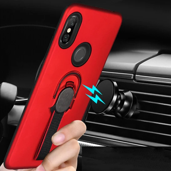 Чехол для Xiaomi Pocophone F1 mi 8 Redmi 5 Plus Y2 Note 7 6 Pro с магнитной застежкой |