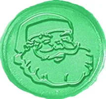 Печать логотипа на заказ винтажный Рождественский Санта Клаус лицо Свадебное