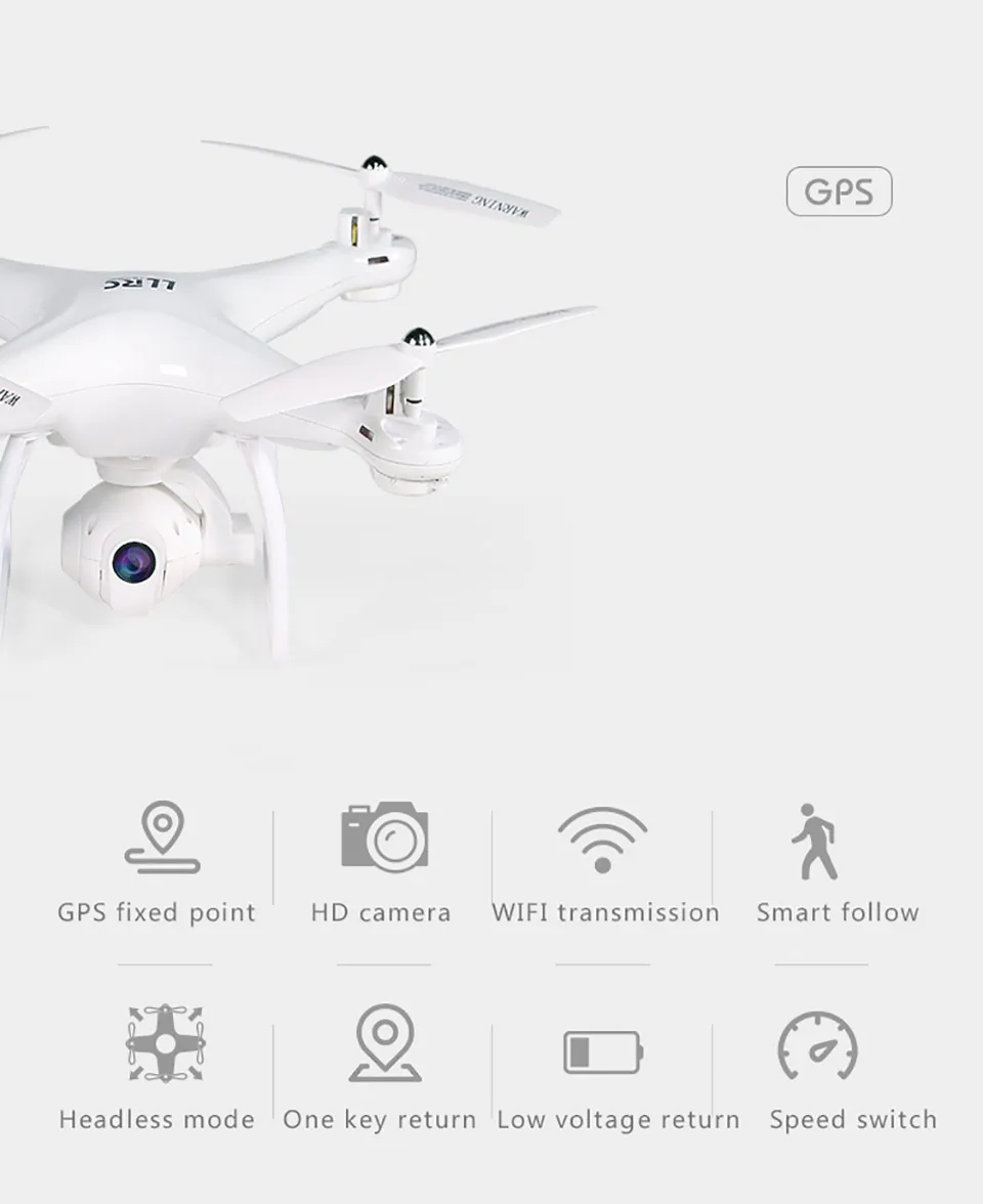 Global Drone 8808 интеллектуальное позиционирование дистанционного управления Дрон двойной gps антенна HD камера вертолет Квадрокоптер игрушка