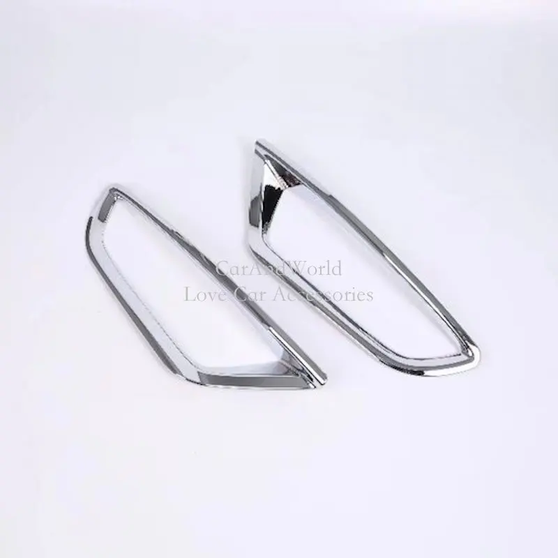 

For 2017 Mazda CX-3 CX3 2018 Rear Tail Fog Light Cover Lamp Trims ABS Chrome Stickers CX 3 Car-styling Accessories