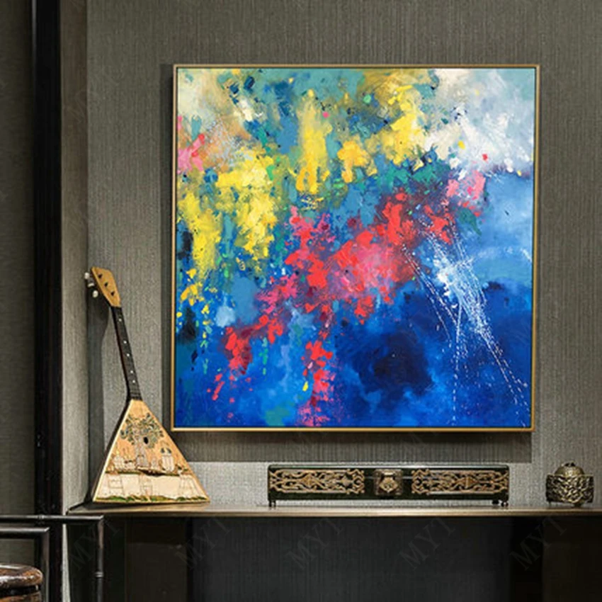 

Картина маслом на холсте, без рамки, бесплатная доставка