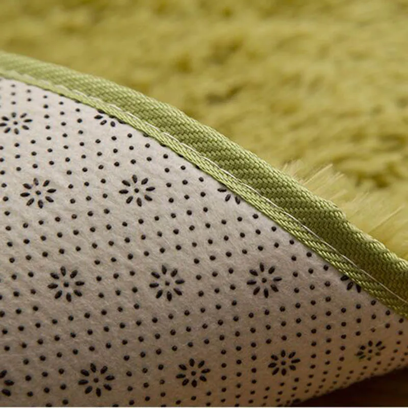 Круглый ковер WINLIFE для длинной спальни ворсистый гостиной | Дом и сад