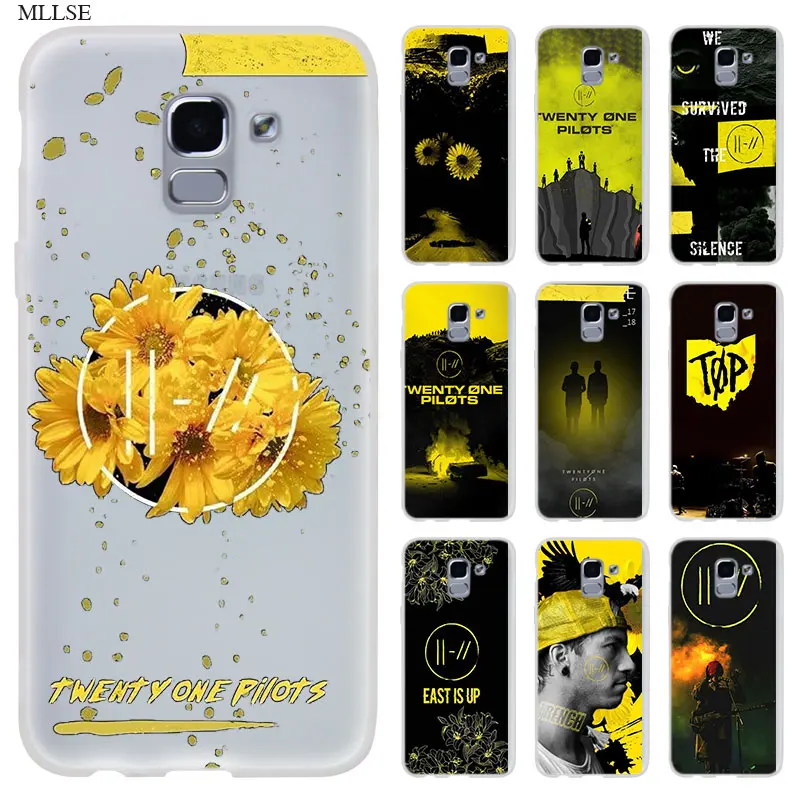 Twenty One Pilots 21 чехлы с принтом Джоша дана рок звук для чехол телефона Samsung Galaxy j6 J8 J7 J5