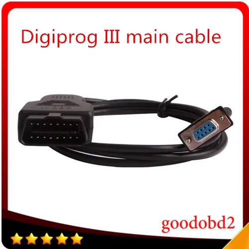Car Digiprog3 Main Testing Cable Digiprog III OBDII 16pin Cable Digiprog 3 connect cable odometer correction tool test car cable