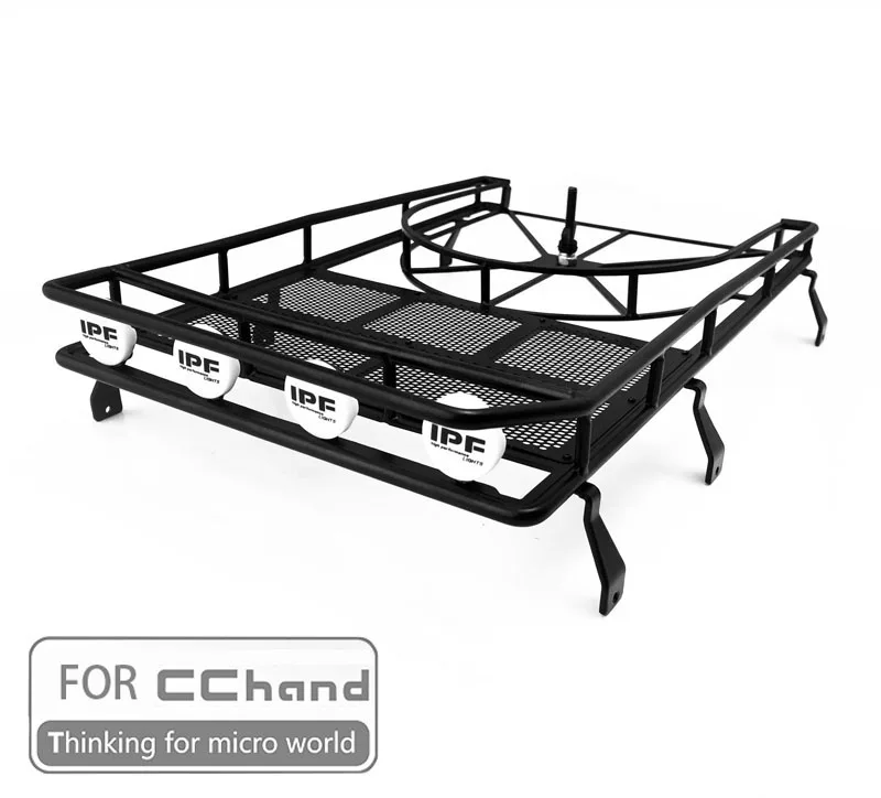 Металлическая стойка для крыши + держатель шин CChand RC4WD D90 D110|Детали и аксессуары| |
