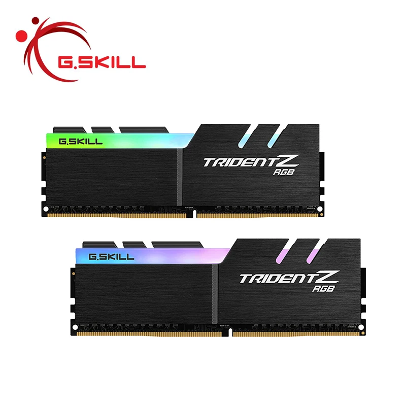 G. SKILL TridentZ rgb-серия Ram DDR4 16GB (2x8 GB) Память 3200MHz RAMS для ПК компьютера настольного 16-18-18-38