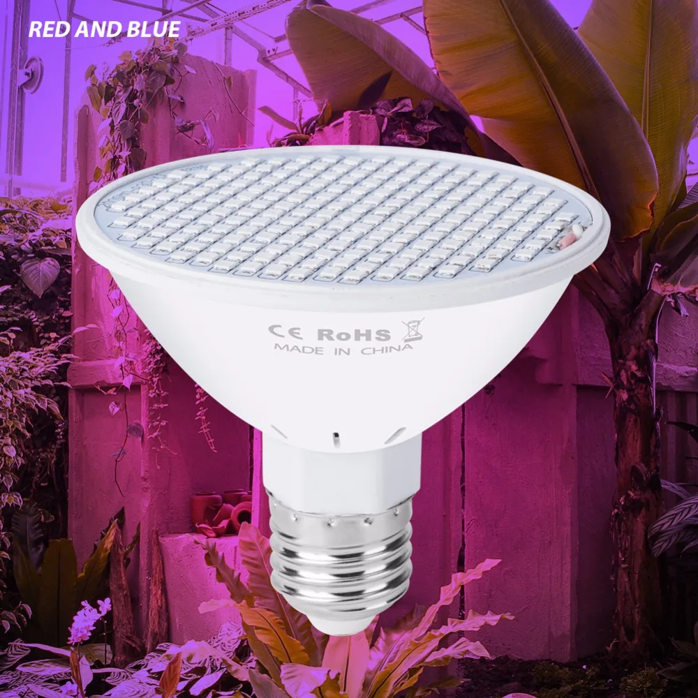 85-265 V энергосберегающий светодиодный Лампа для выращивания растений с питанием