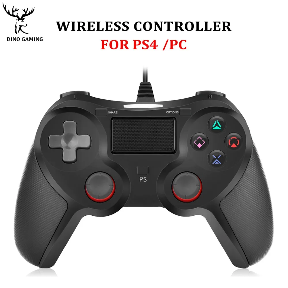 IBen USB контроллер геймпад джойстик для PS4/PS4 Pro/PS3/PC DualShock вибрации проводной