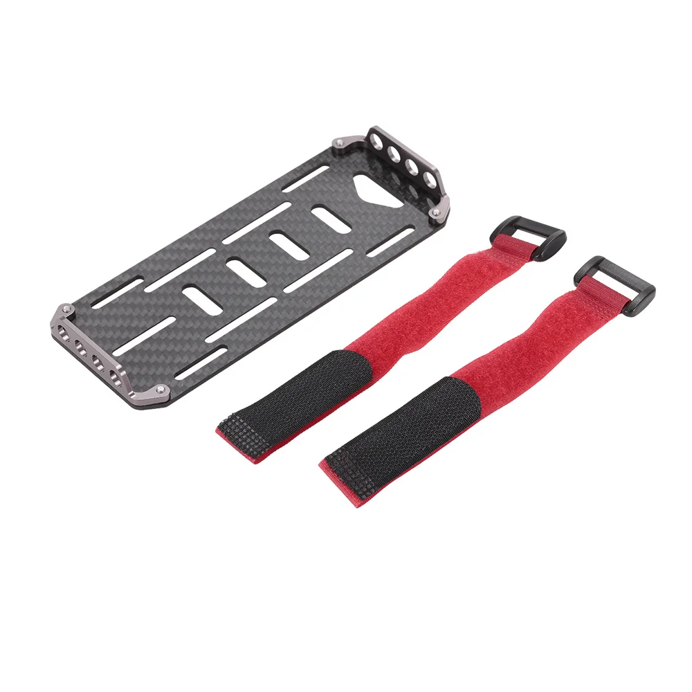 Монтажная пластина для аккумулятора из черного углеродного волокна