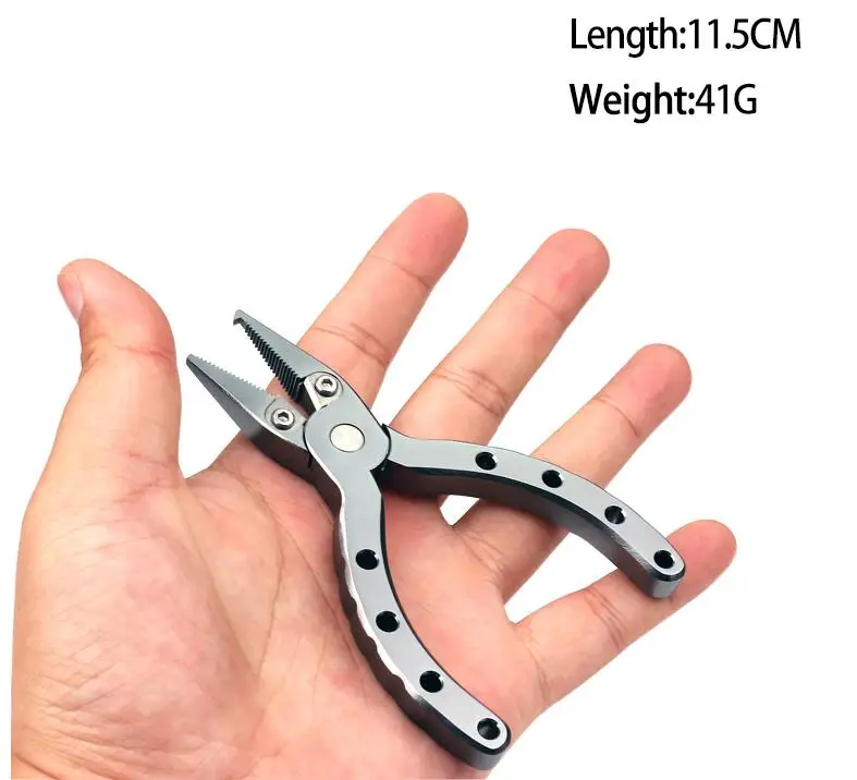 11.5cm/41G Fishing Plier Aluminum Line Cutter Multifunctional Scissors Hook Remover Tackle Mini Portable | Спорт и развлечения