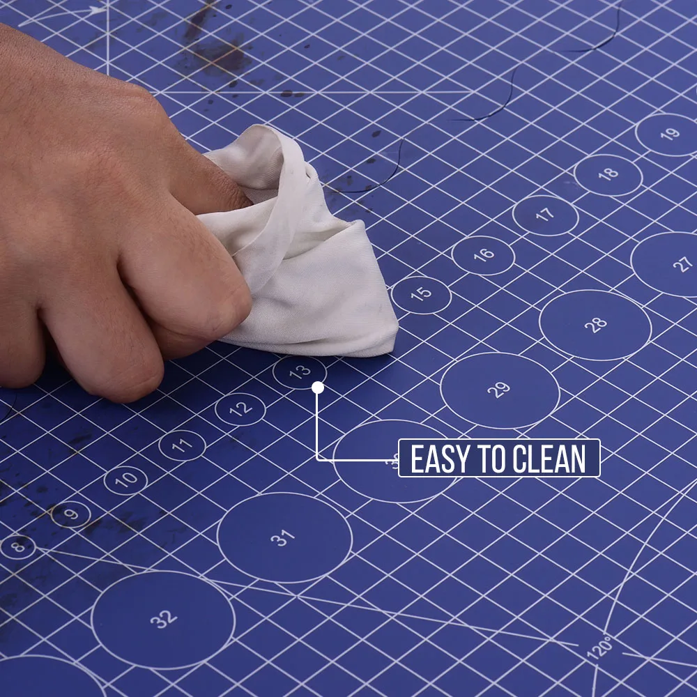 Коврик для резки Прочный офиса самовосстанавливающийся Вращающийся складной