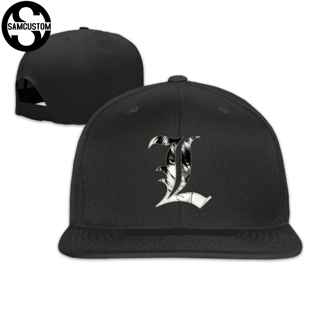SAMCUSTOM Кепка бейсбольная кепка боковая 3D печать Death Note ручная Повседневная gorras
