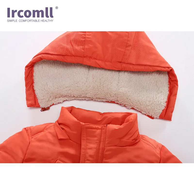 Ircomll высокого качества для мальчиков зимние парки детей Детские Зимние