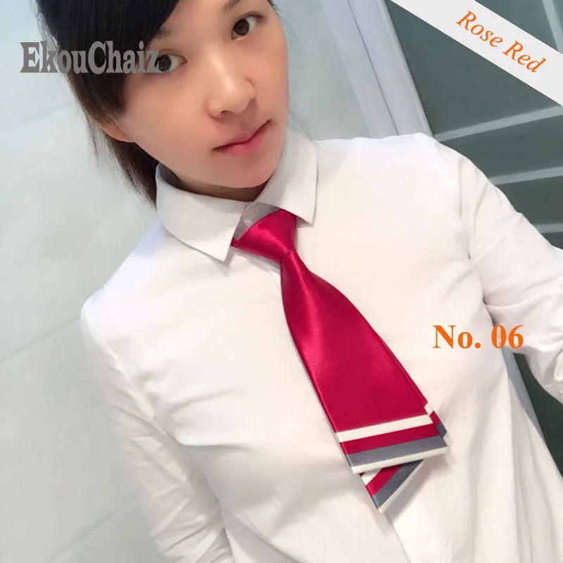 Профессиональная рубашка для женщин галстук-бабочка воротники цветок студентов
