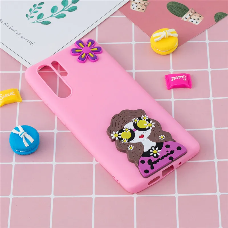 Милый мягкий силиконовый чехол из тпу с 3d-изображением единорога кактуса фруктов