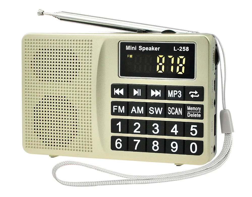 10 шт. музыкальный mp3 плеер мини динамик многополосный 3 все диапазоны Автосканер