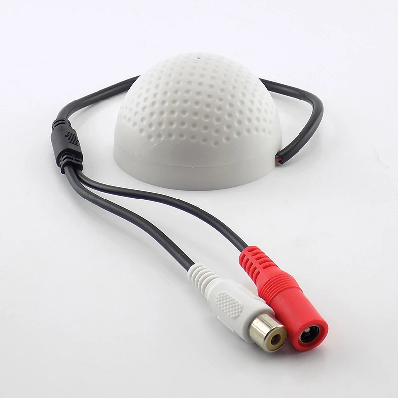 DC 9 V-12 V Мини звуковой монитор аудио мониторинг звука слуховой аппарат для IP CCTV камера Камера видео наблюдения домашней безопасности Системы