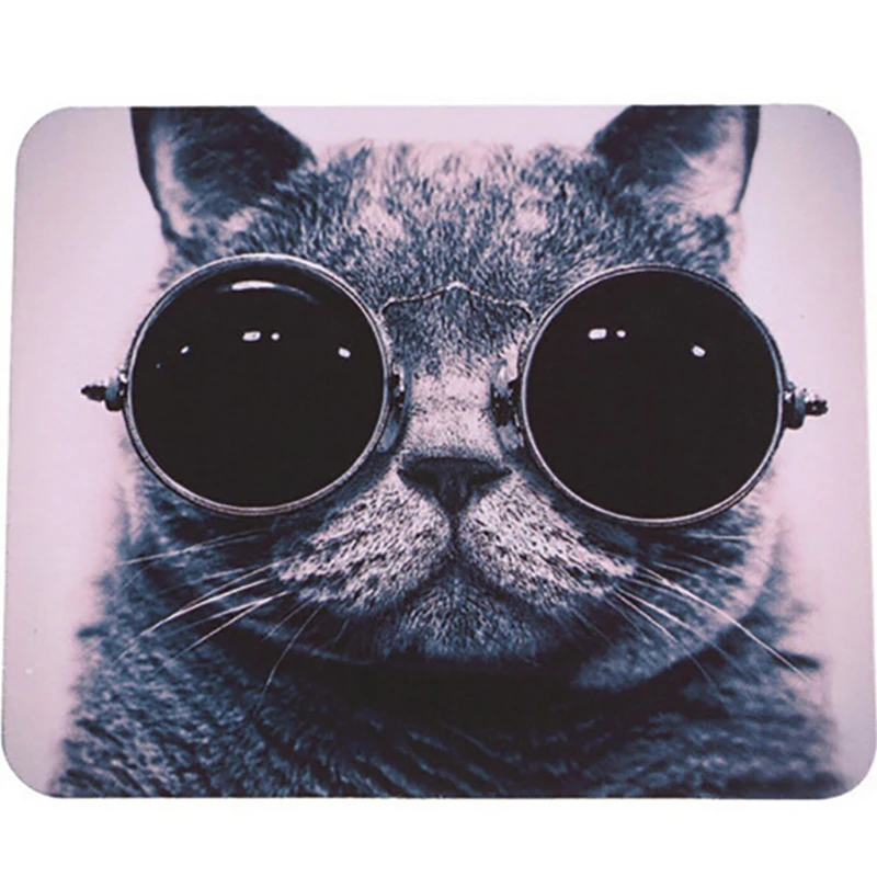 Коврик для мыши с изображением горячей кошки Противоскользящий коврик ноутбука