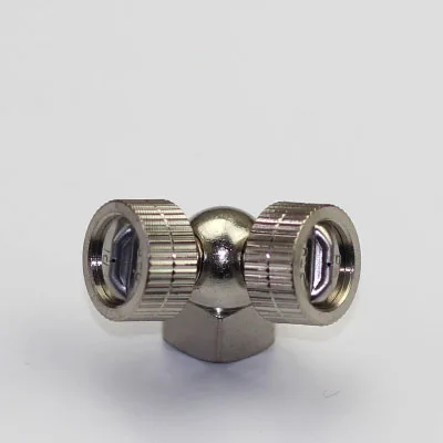 M14 Double nozzles NuoNuoWell распылитель высокого давления сопло D-5 Веерообразный мелкий туман спринклер садовый пылеудалитель охлаждения Systerm 5шт-упаковка - Цвет: M14 Double nozzles