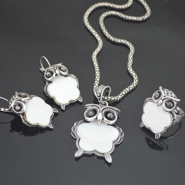 S20M красное ожерелье подвеска серьги и регулируемое кольцо в комплекте набор